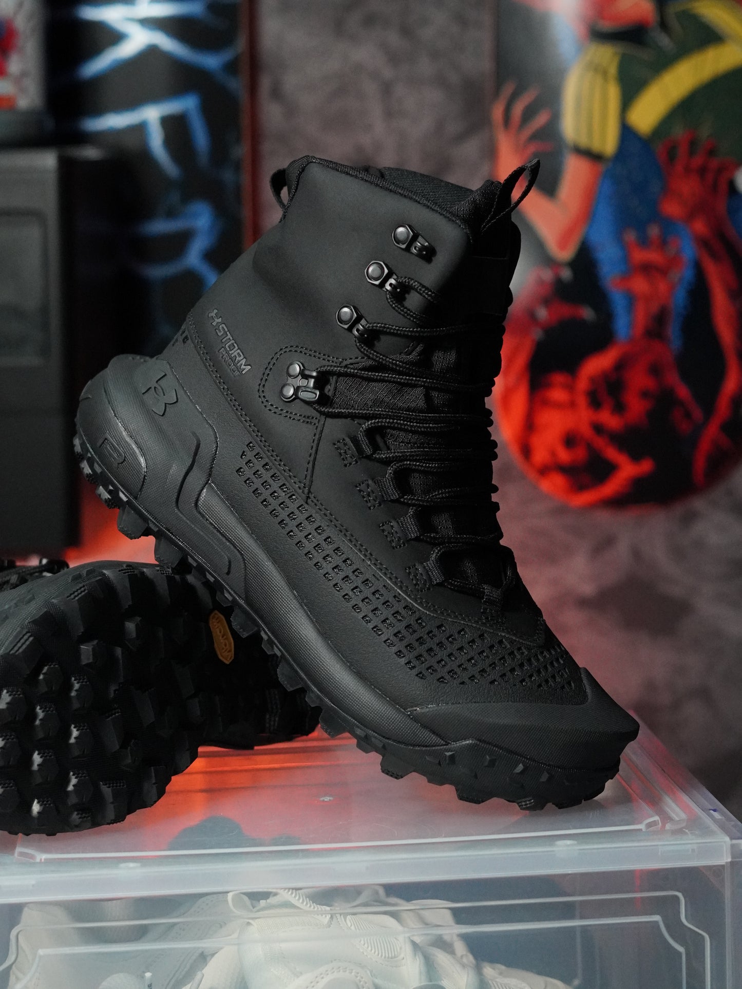 Under Armour HOVR Raider Waterproof NEGRO