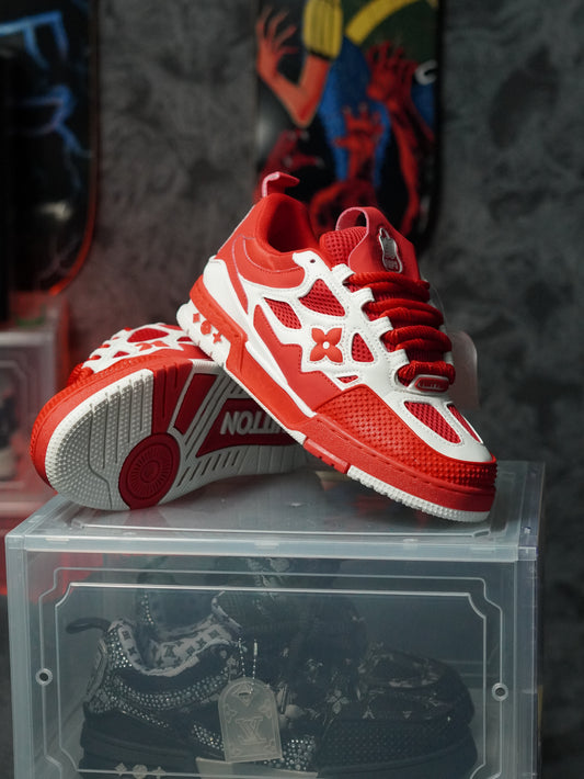LOUIS VUITTON SKATE ROJO BLANCO