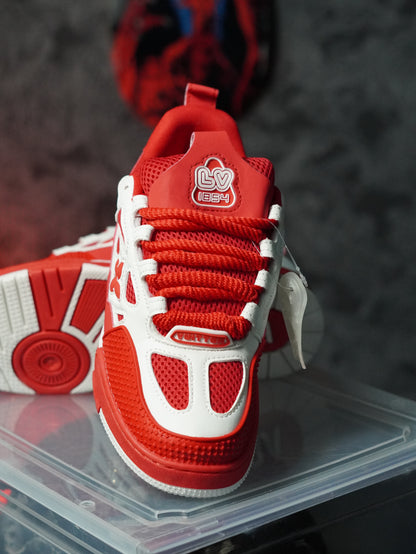 LOUIS VUITTON SKATE ROJO BLANCO