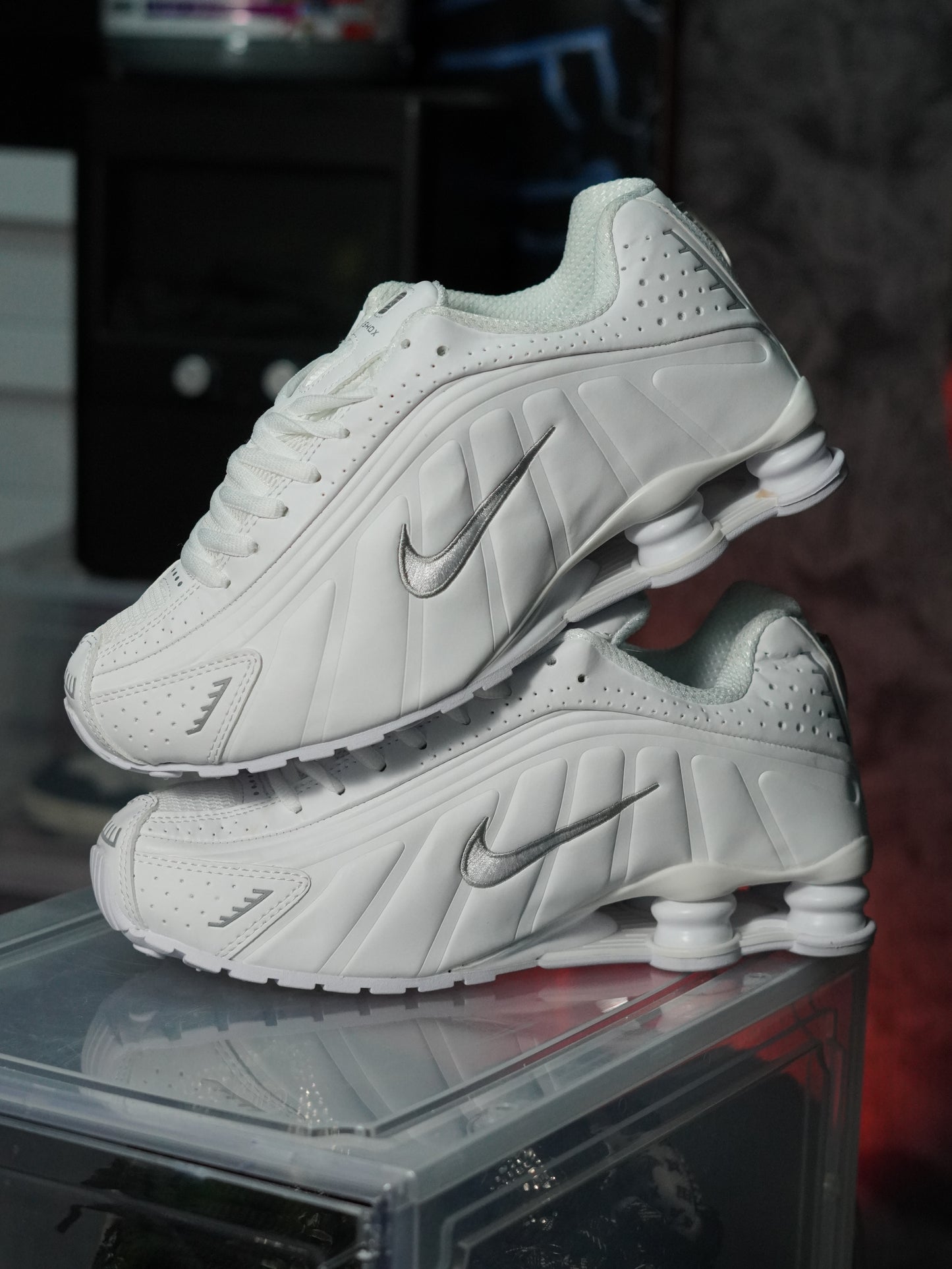 Nike Shox R4 blancas