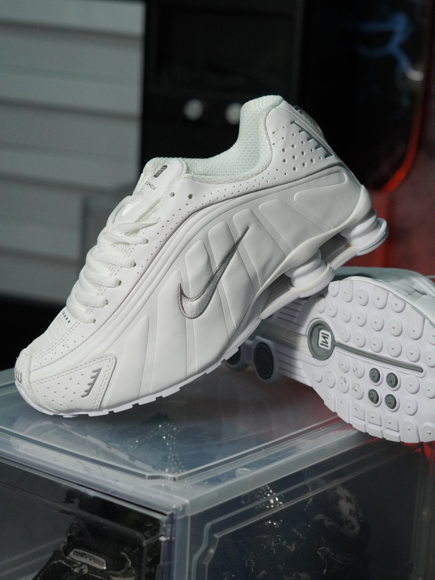 Nike Shox R4 blancas