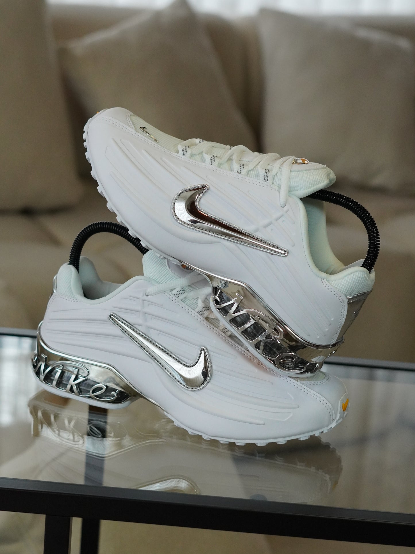 Nike Air Max Ultra / blanco plateado