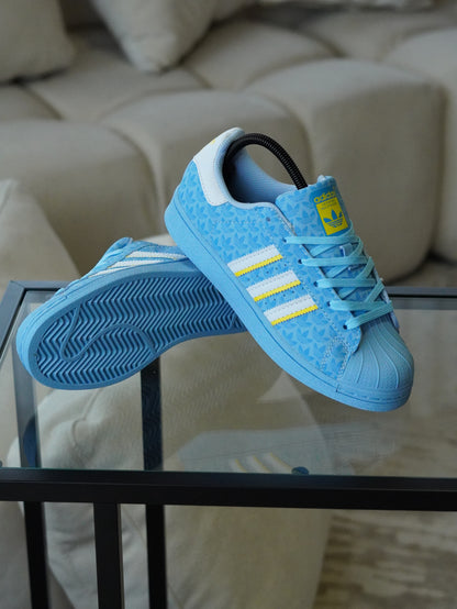 Adidas Superstar azul claro