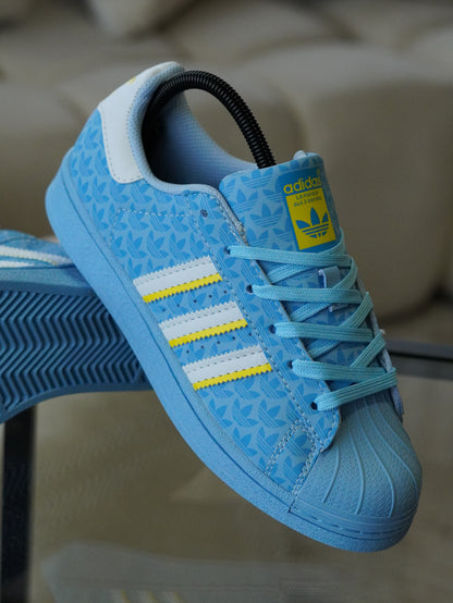 Adidas Superstar azul claro