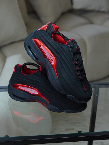 NIKE NOCTA STEP 2 NEGRO - ROJO METALIC