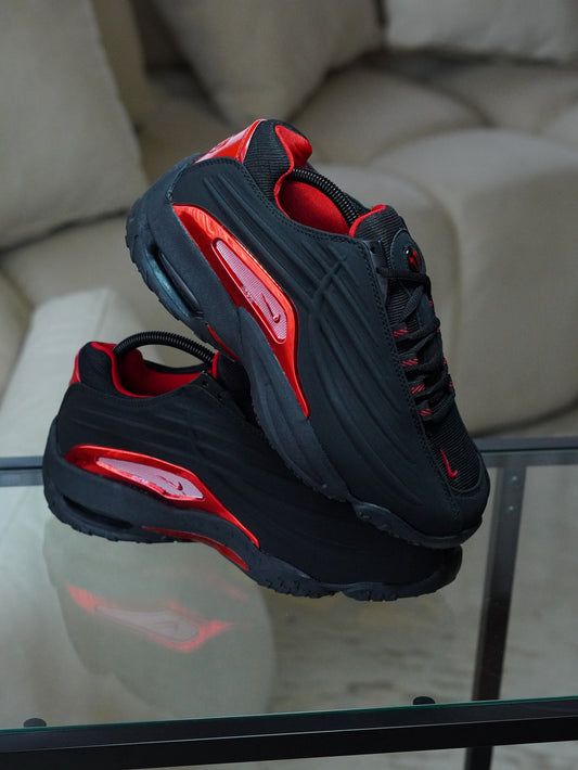NIKE NOCTA STEP 2 NEGRO - ROJO METALIC