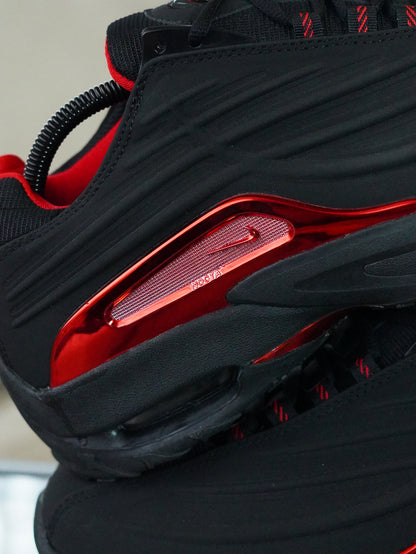 NIKE NOCTA STEP 2 NEGRO - ROJO METALIC