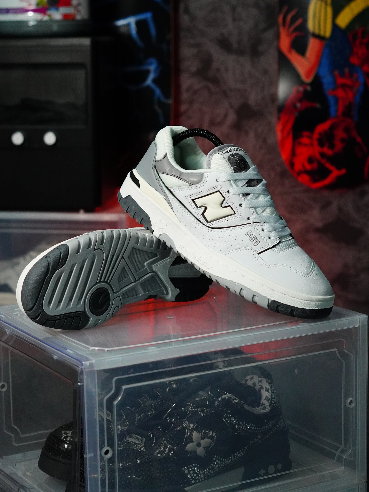 New Balance 550 "White Marblehead"