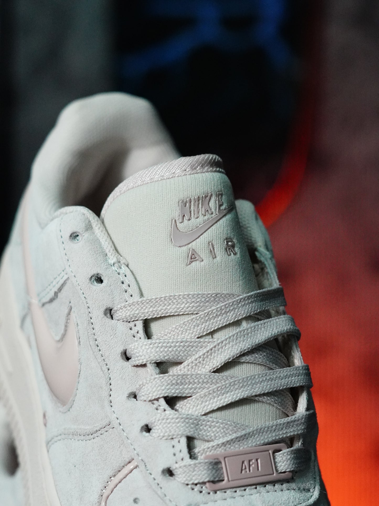 Nike Air Force 1 '07  Swoosh rosa satinado
