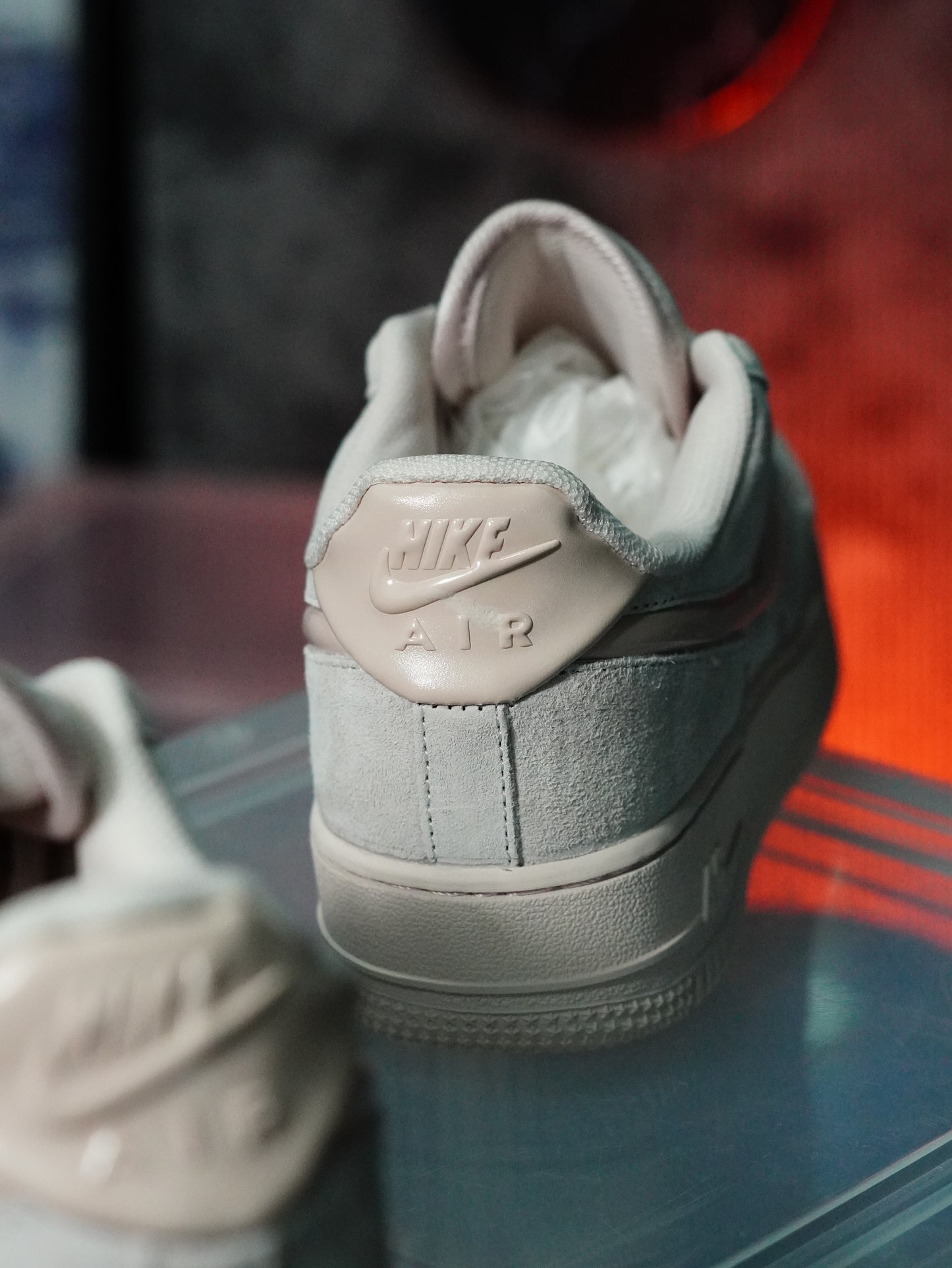Nike Air Force 1 '07  Swoosh rosa satinado