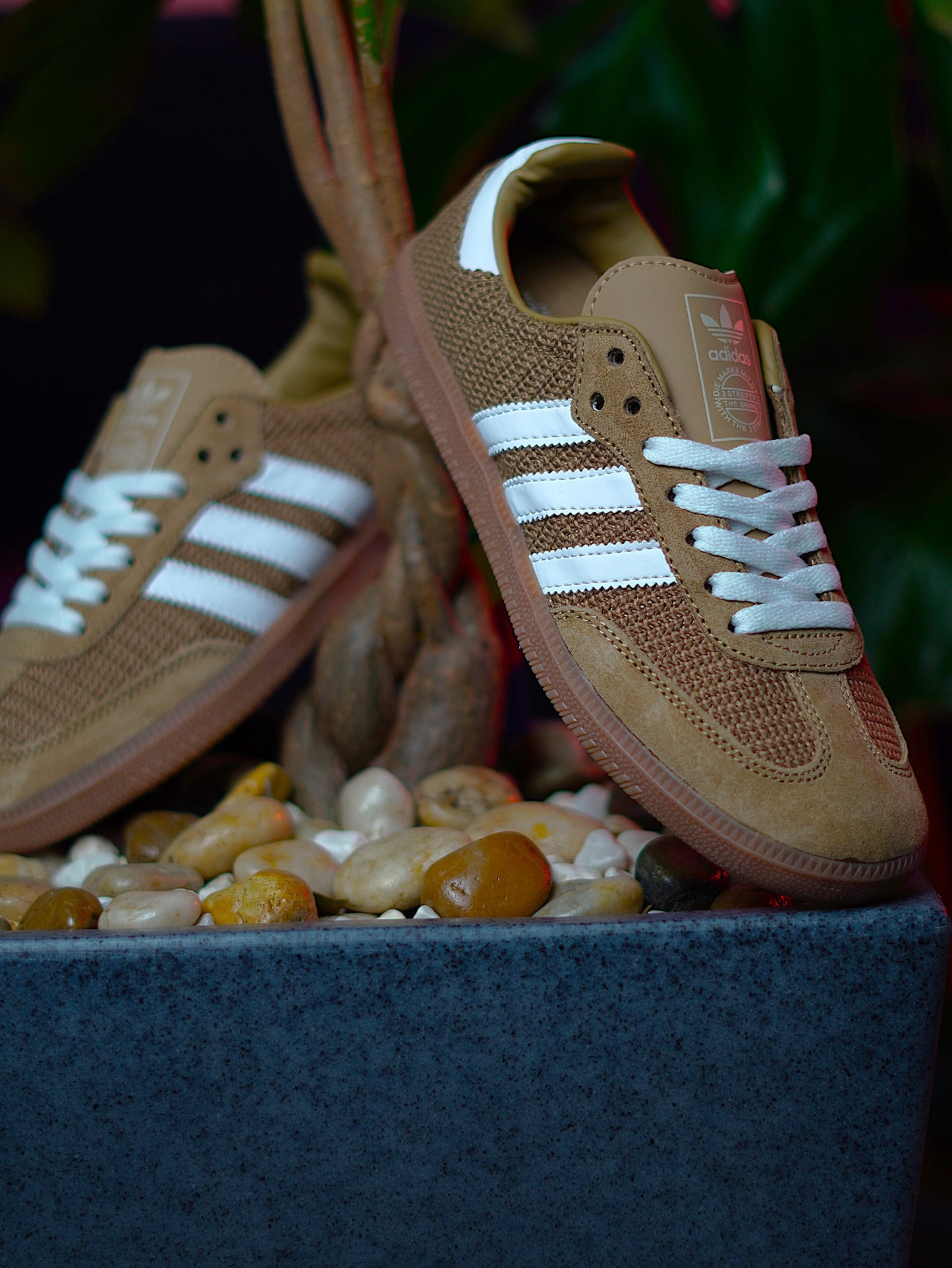 Adidas Samba OG / Cardboard / Chalk White / Brown Desert