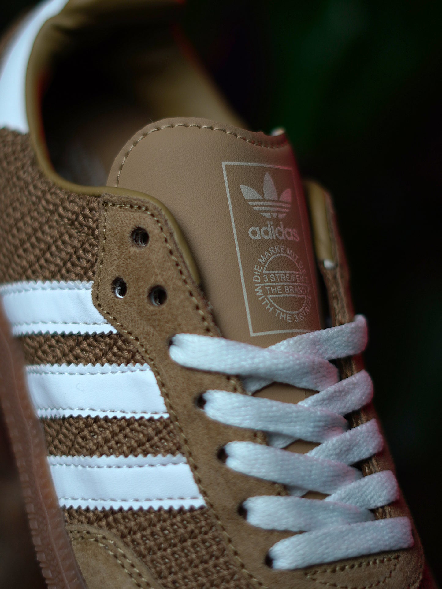 Adidas Samba OG / Cardboard / Chalk White / Brown Desert