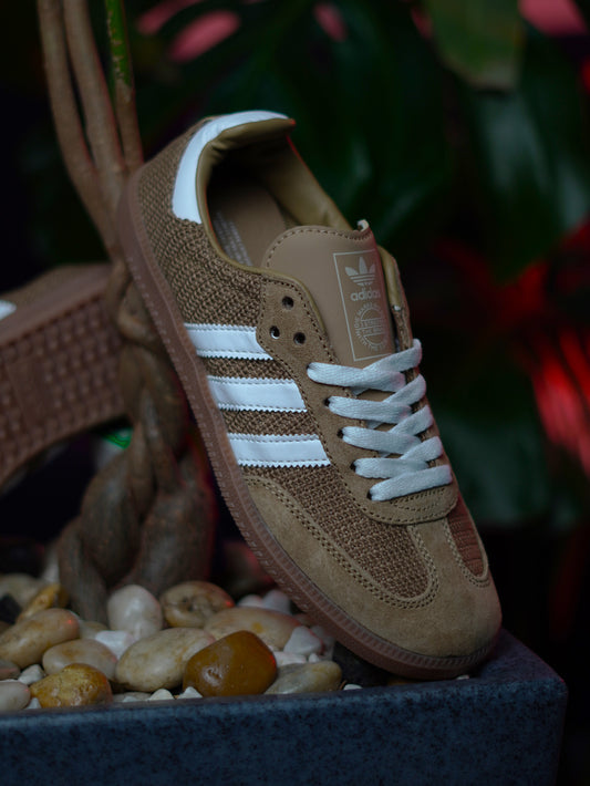 Adidas Samba OG / Cardboard / Chalk White / Brown Desert