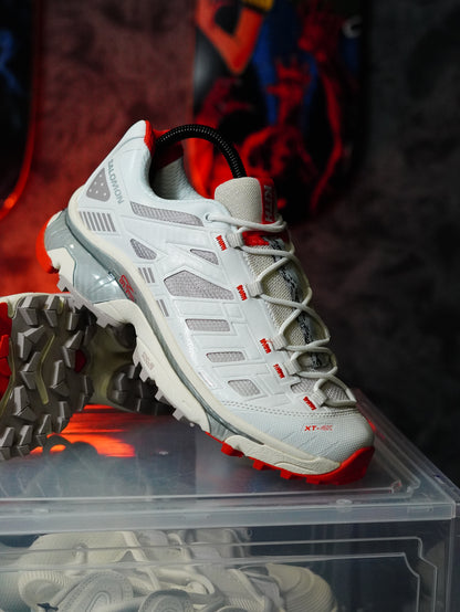 Salomon x Kith XT-4K "Kithmas" White Red