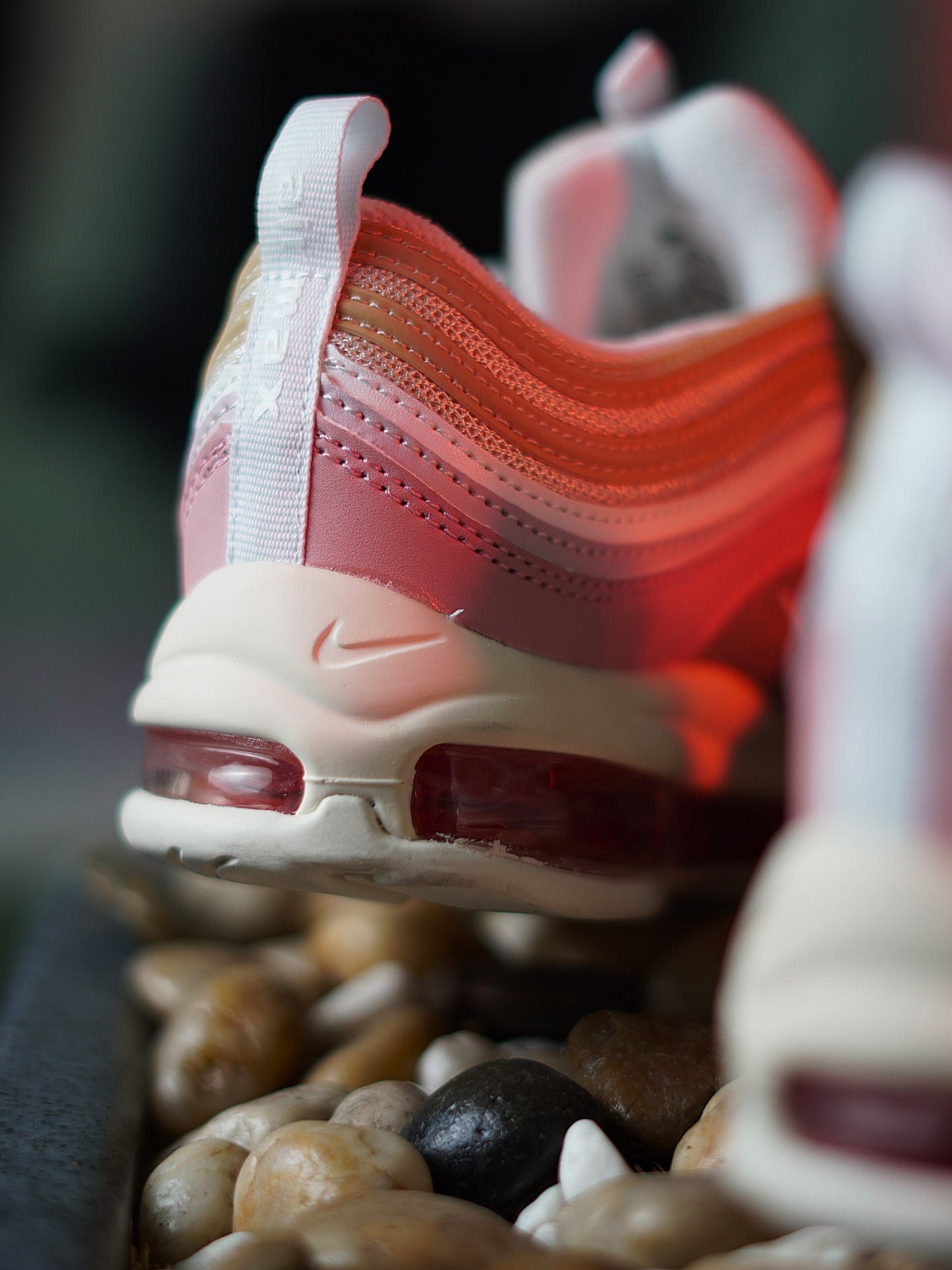 Nike Air Max 97 / rosa / blanco