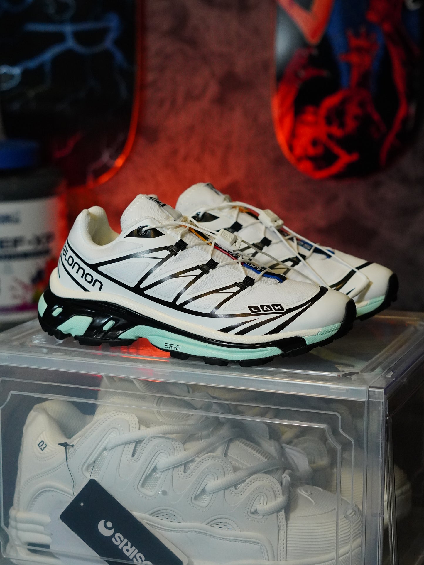 Salomon XT-6 en color blanco y negro
