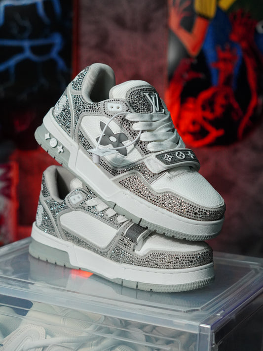 Louis Vuitton LV Trainer Swarovski GRIS