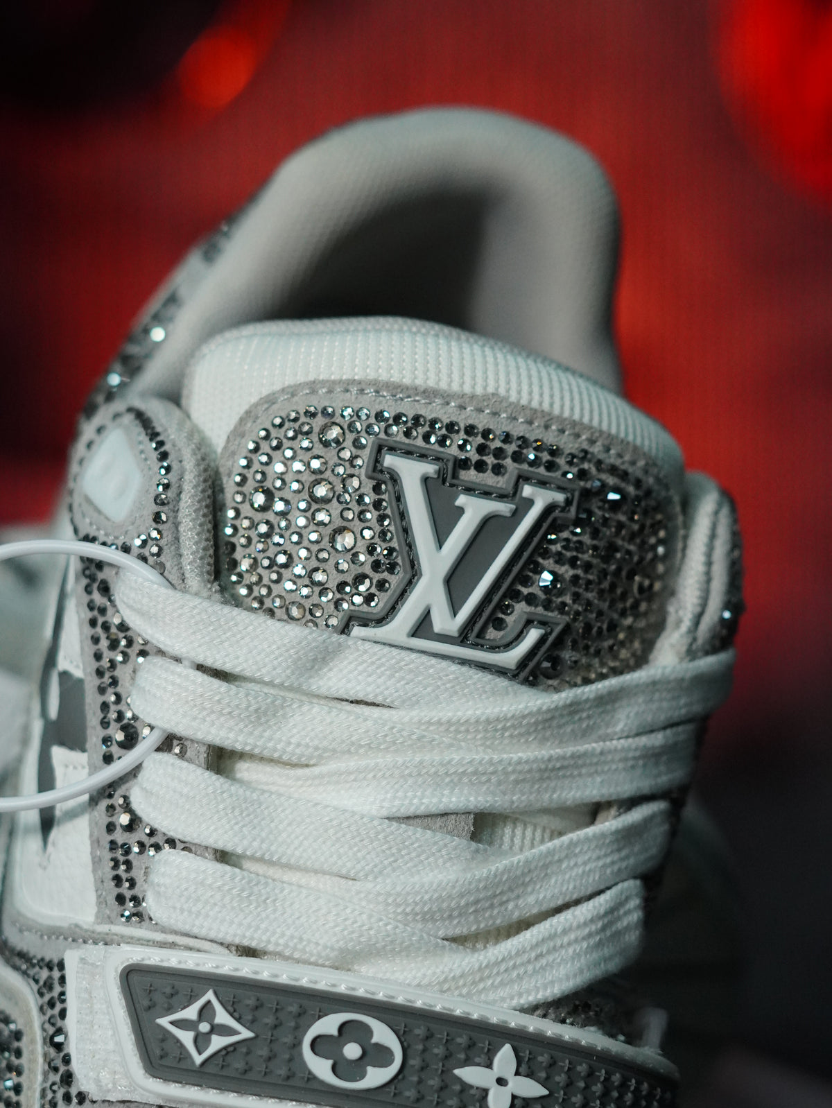 Louis Vuitton LV Trainer Swarovski GRIS