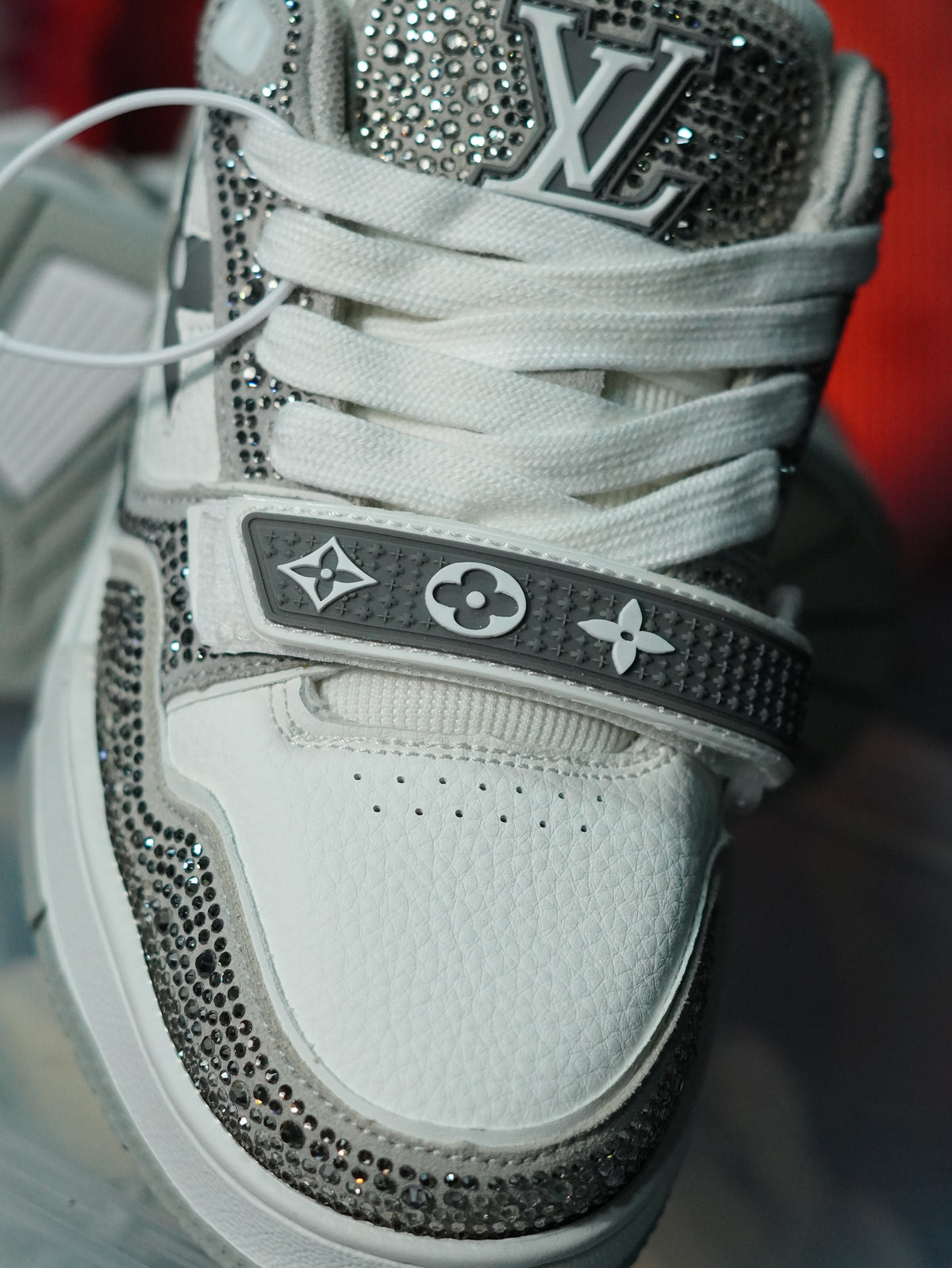 Louis Vuitton LV Trainer Swarovski GRIS