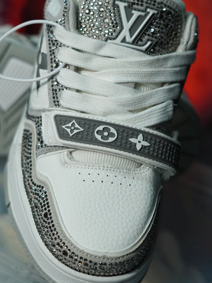 Louis Vuitton LV Trainer Swarovski GRIS