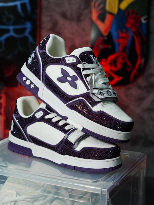 Louis Vuitton LV Trainer Swarovski MORADO