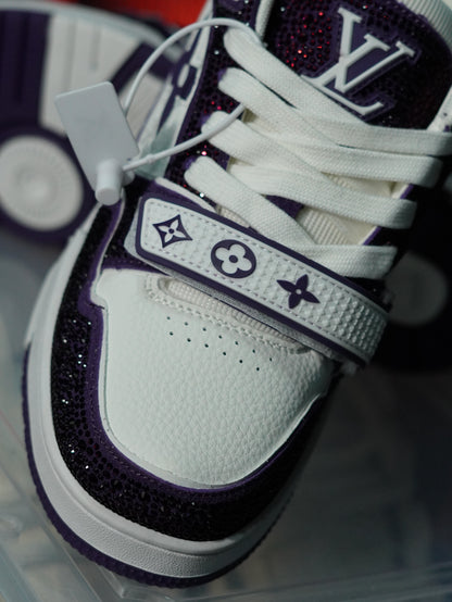 Louis Vuitton LV Trainer Swarovski MORADO