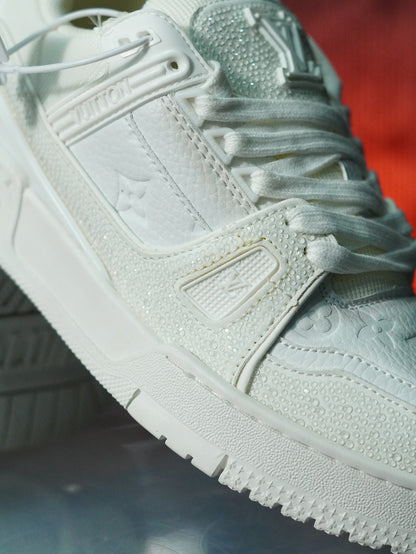 Louis Vuitton LV Trainer Swarovski BLANCO