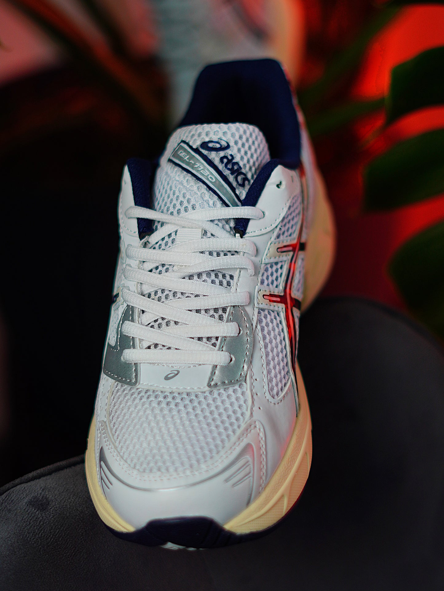 ASICS Gel-1130 / White/ Midnight Navy