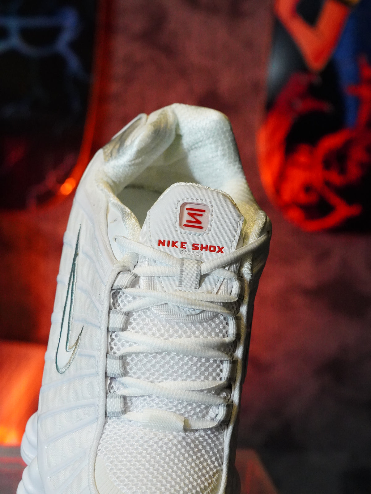Nike Shox TL en color blanco