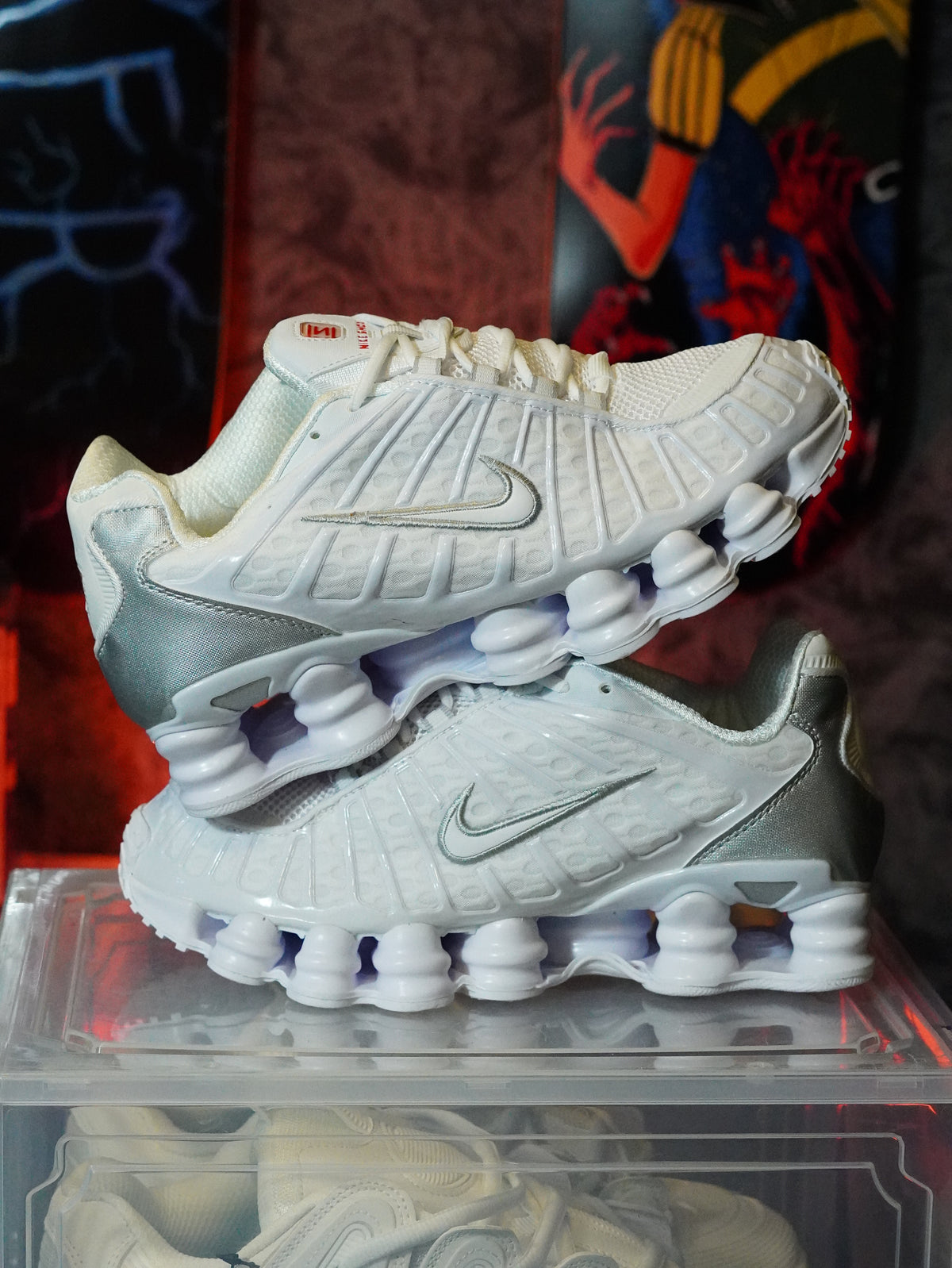 Nike Shox TL en color blanco