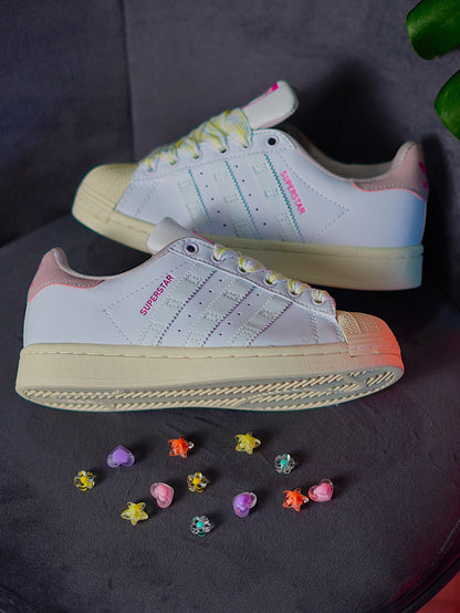 Adidas Superstar Candy Beads / Cloud White Pink