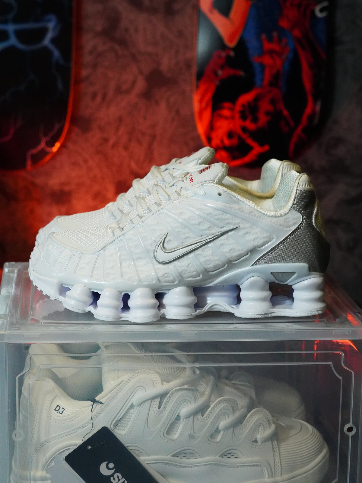 Nike Shox TL en color blanco