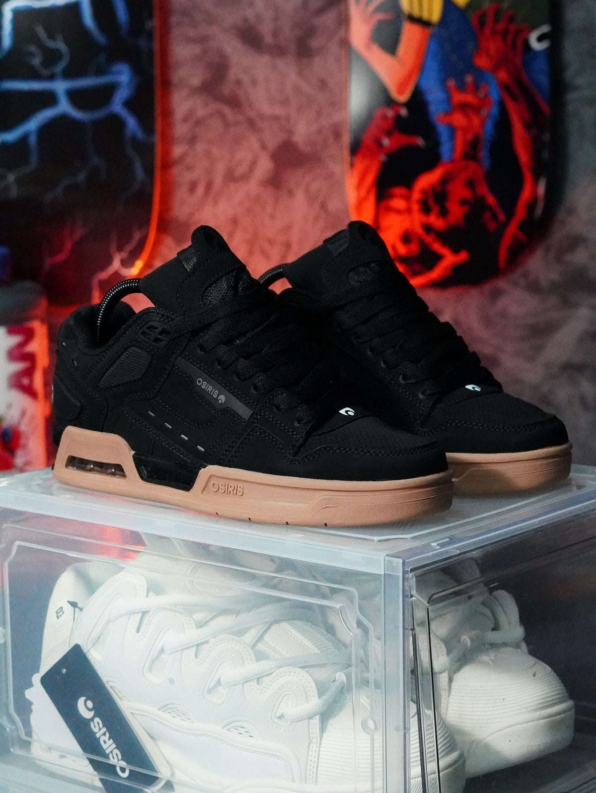Osiris Peril "Black/Gum"