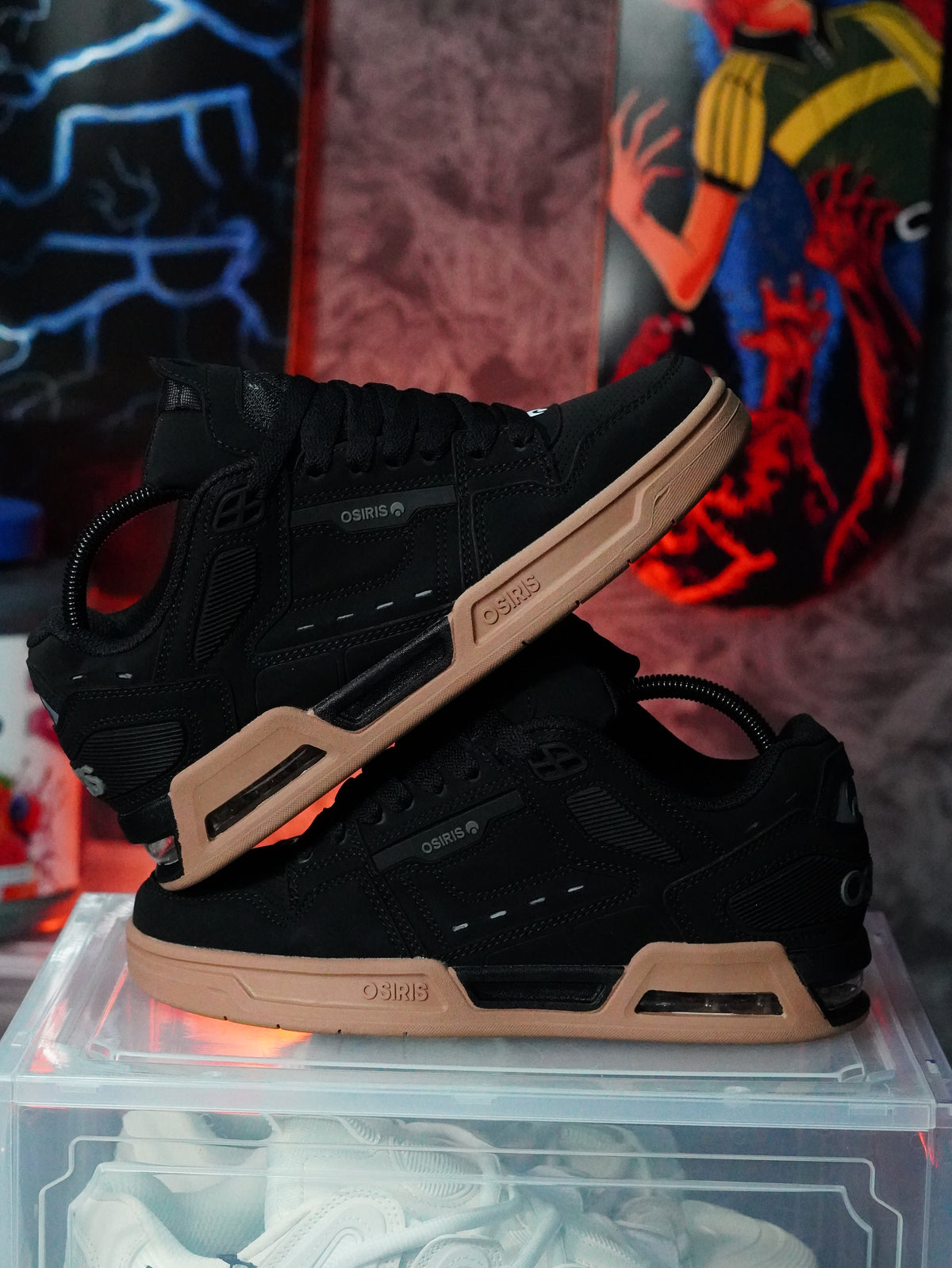 Osiris Peril "Black/Gum"