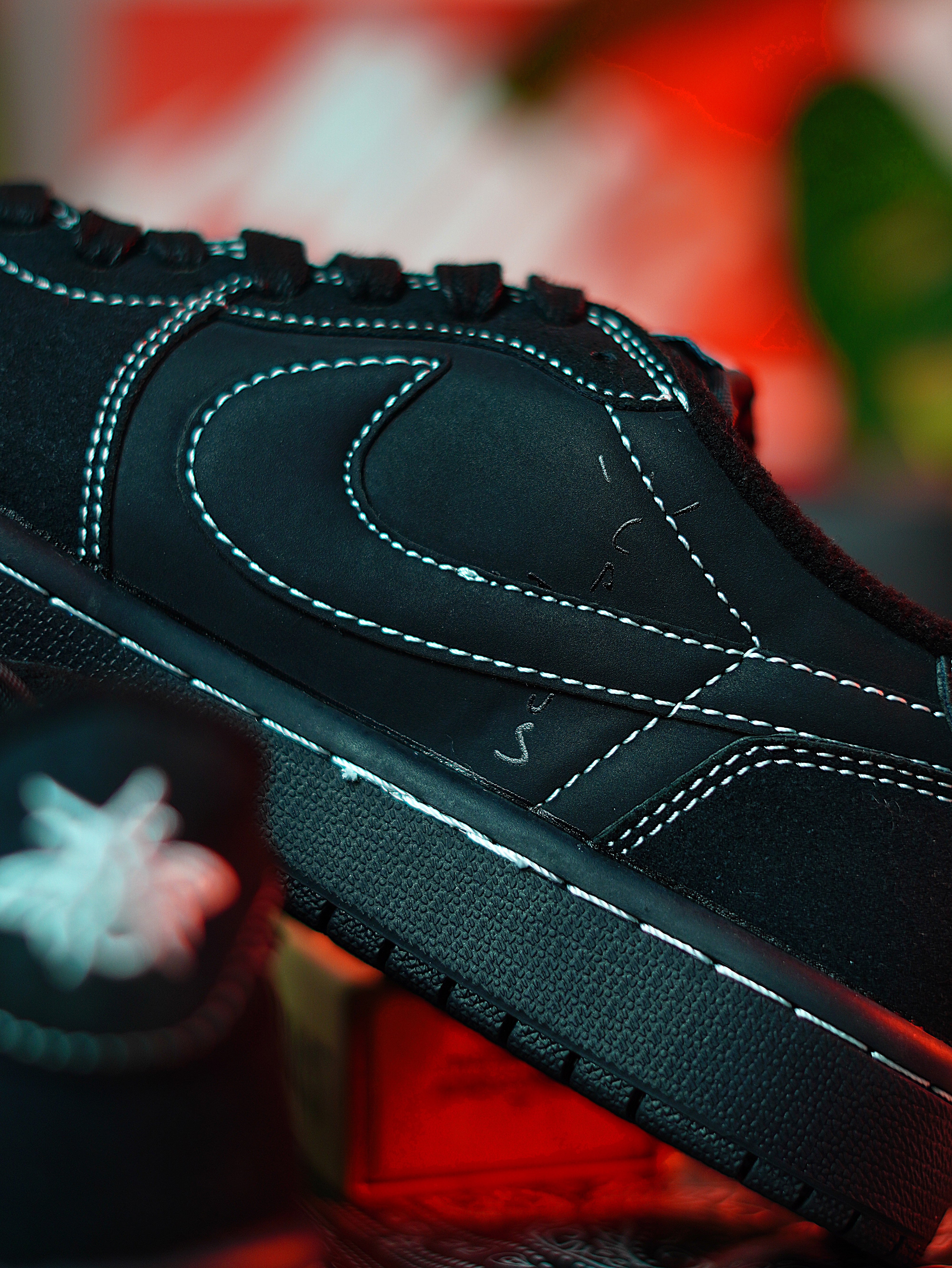 Nike Jordan Retro 1 Low x Travis Scott Black Phantom SOOULSHOPP