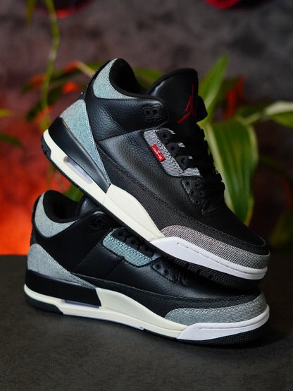 Levi's x Air Jordan 3 Retro "Black Denim"