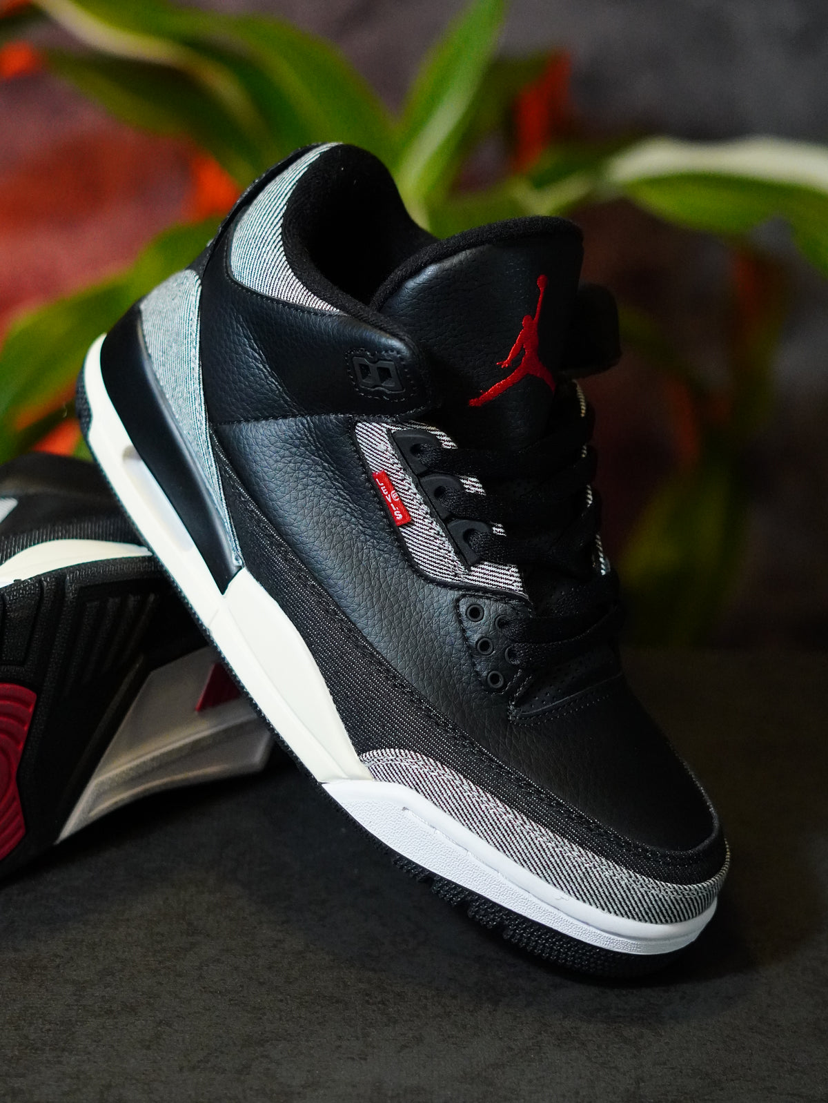 Levi's x Air Jordan 3 Retro "Black Denim"