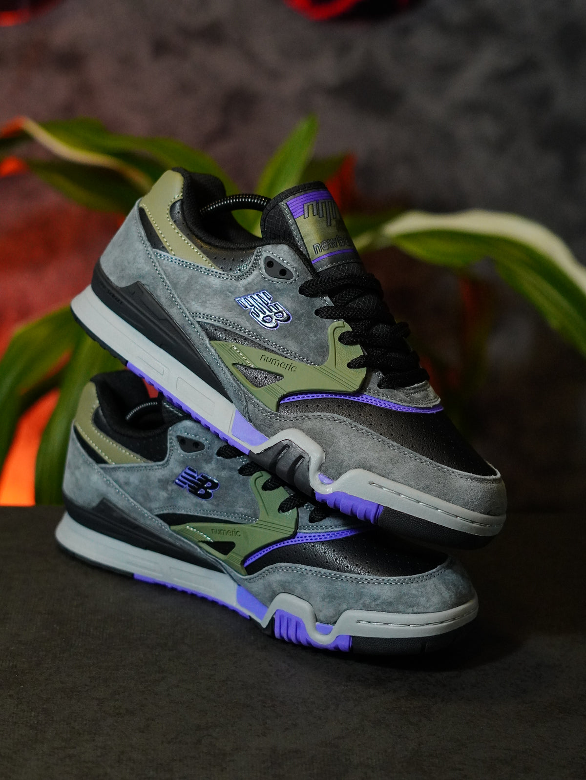 New Balance Numeric 770 "Grey Black Purple"