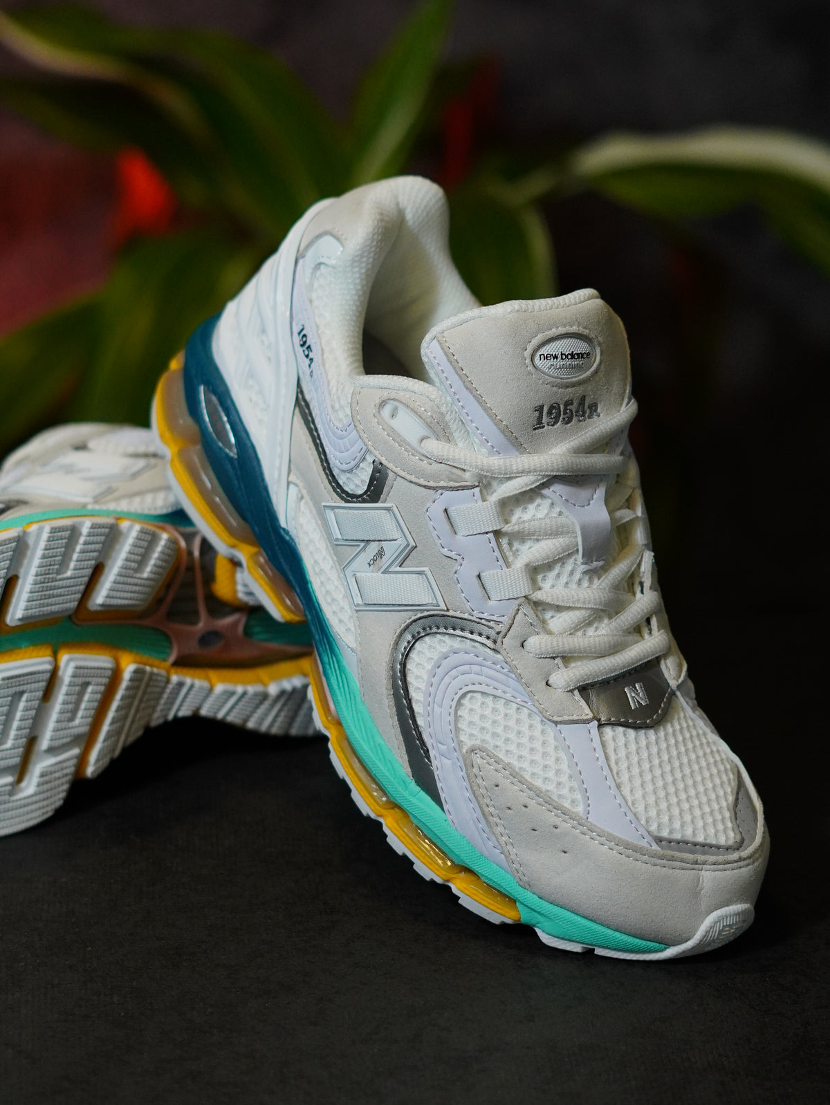 New Balance 1954R "Reflection White Bright Mint"