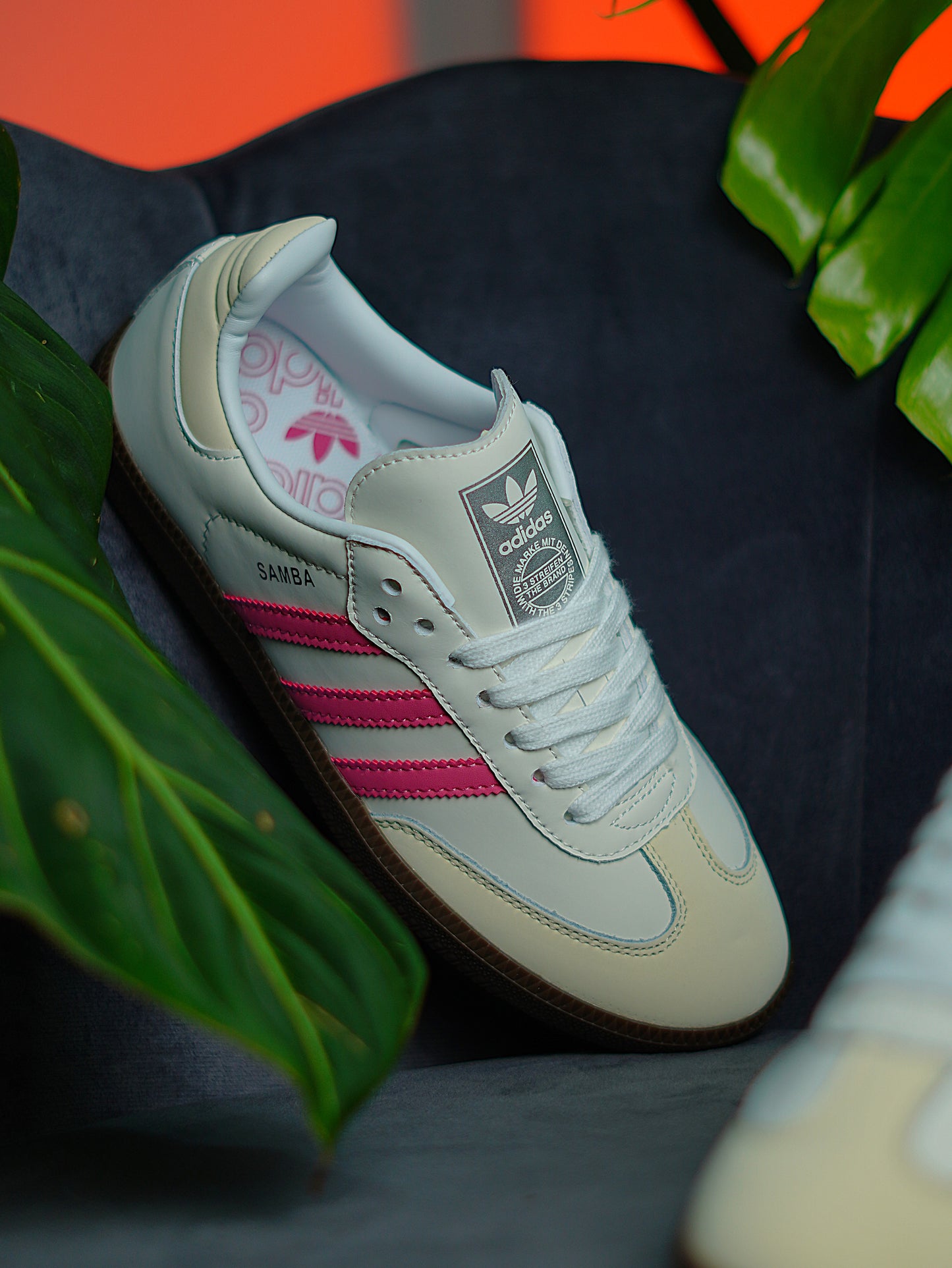 Adidas Samba OG / Cloud White / Lucid Pink / Wonder White