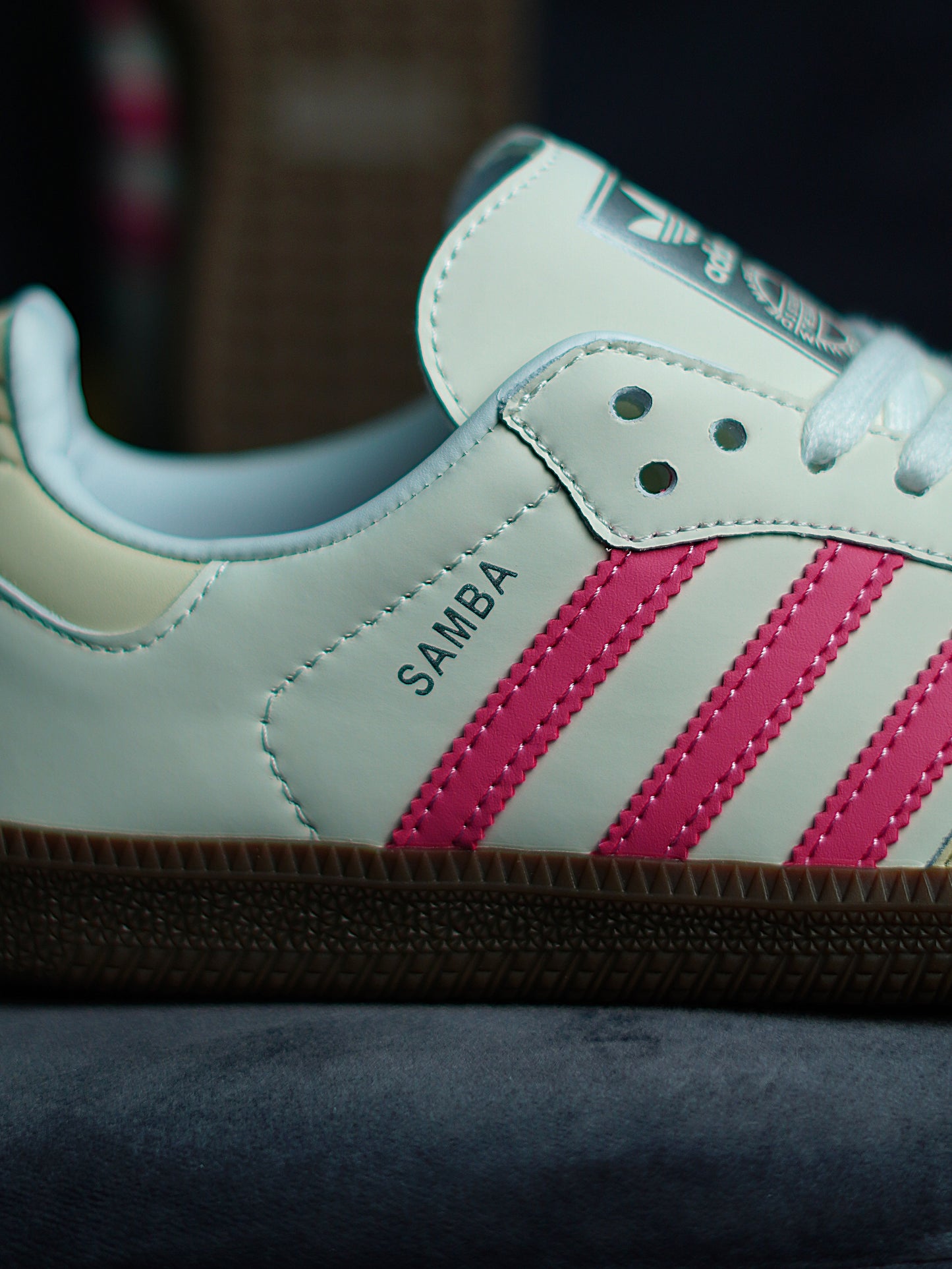 Adidas Samba OG / Cloud White / Lucid Pink / Wonder White