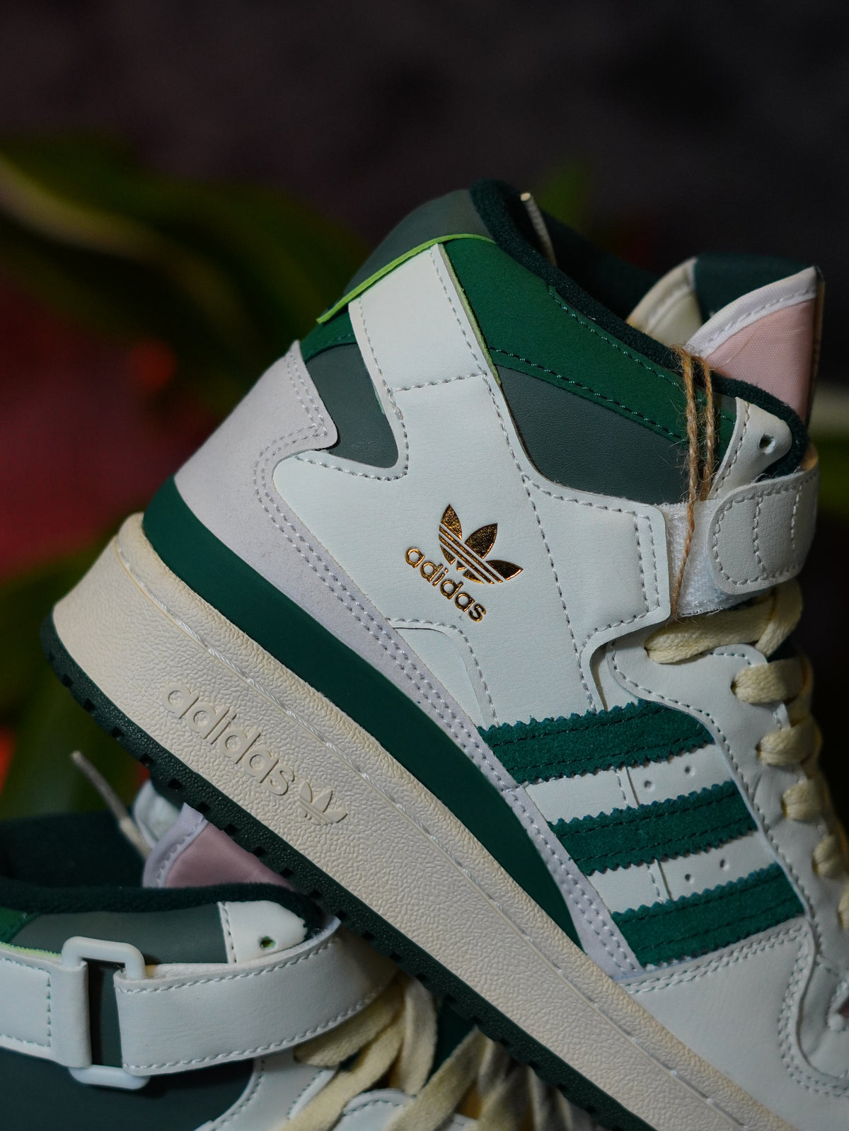 adidas Forum 84 High "Off White / Team Dark Green"