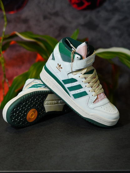 adidas Forum 84 High "Off White / Team Dark Green"