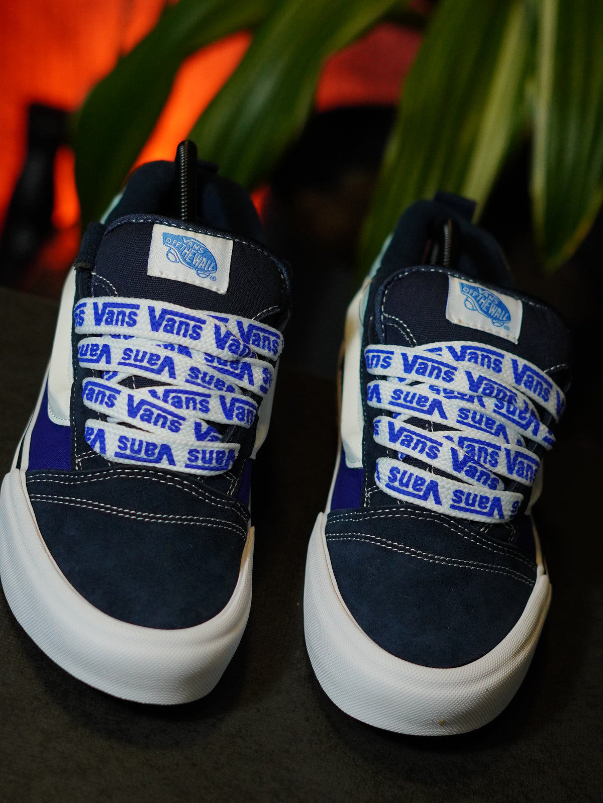 Vans Knu Skool "Jumbo Vans Blue/White"
