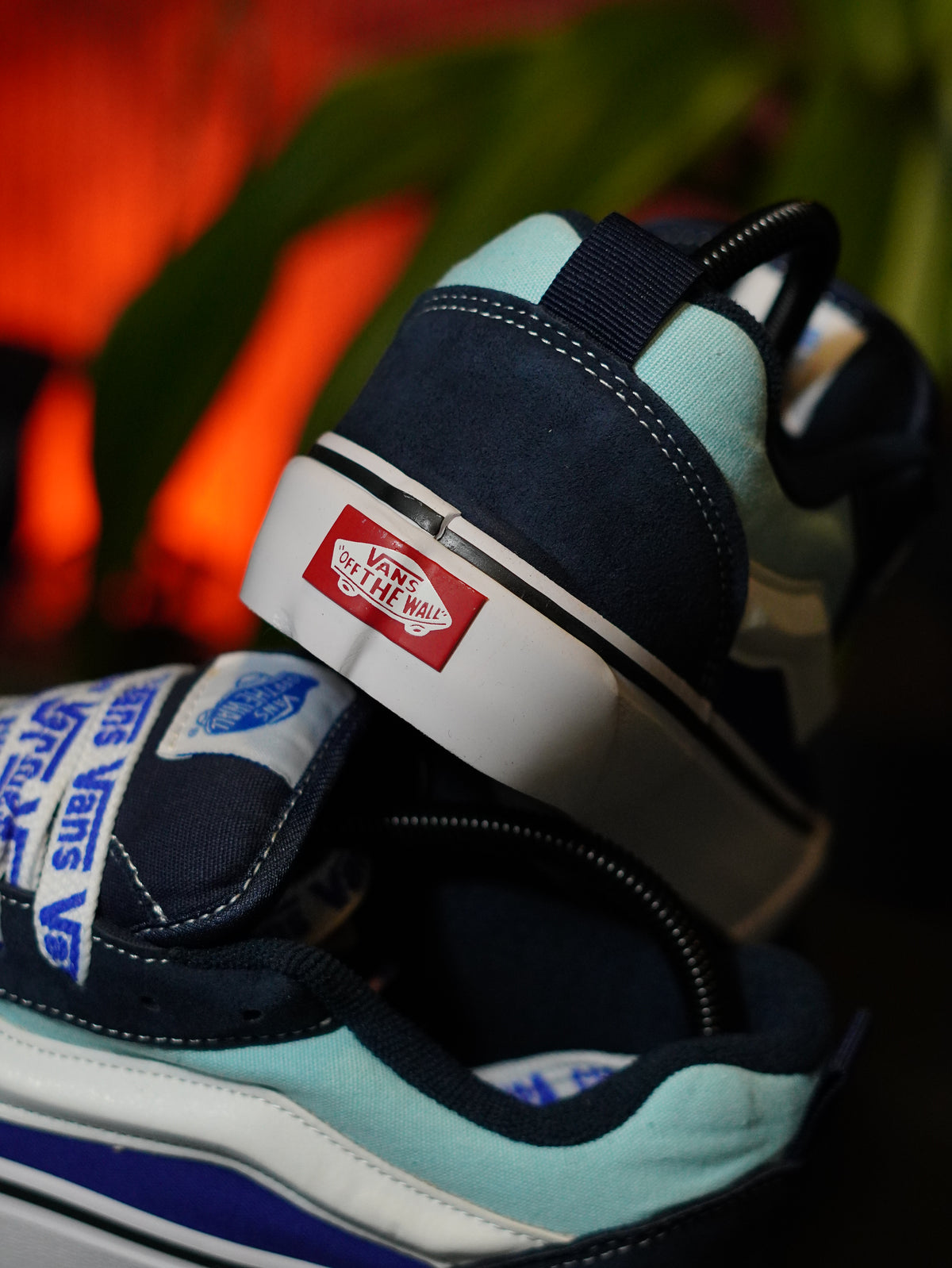 Vans Knu Skool "Jumbo Vans Blue/White"