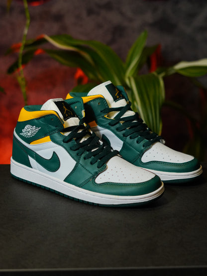 Air Jordan 1 Mid "Sonics" (2021)