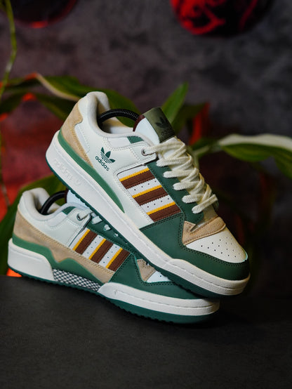 adidas Forum Low CL "White Green" / "Ivory Green