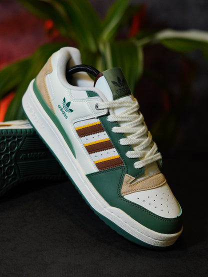 adidas Forum Low CL "White Green" / "Ivory Green