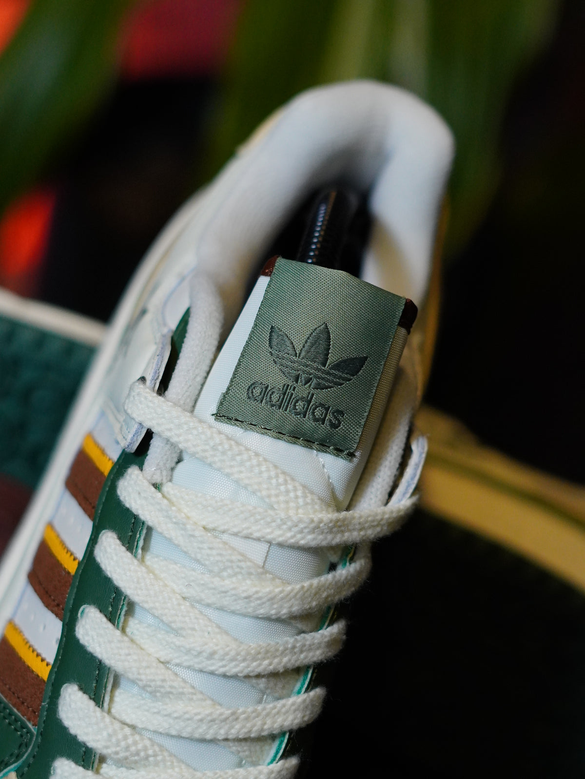 adidas Forum Low CL "White Green" / "Ivory Green