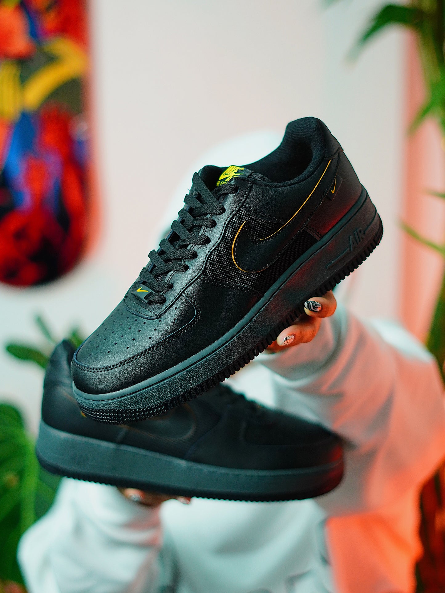 Nike Air Force One Low - Black Smoke